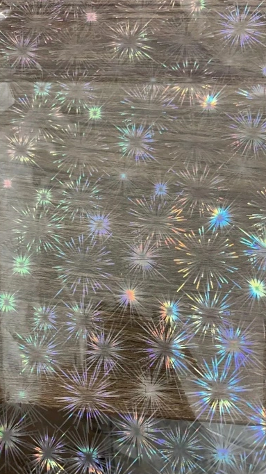 环保动态雪花激光膜 环保动态雪花激光膜